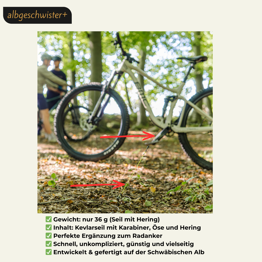 Haurein – die Bodenstation für deinen Radanker (Zusatz für den Radanker)