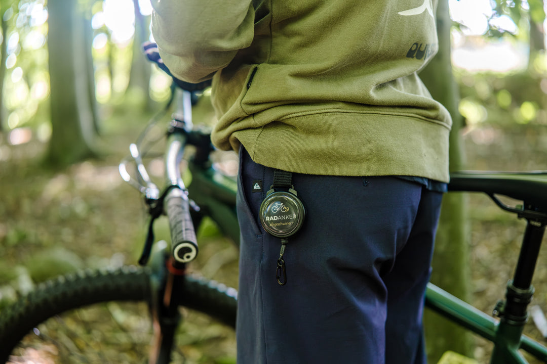 fahrradständer zum mitnehmen RADANKER® – Der mobile Fahrradhalter für hochwertige Bikes ohne Stände – albgeschwister